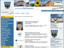 Tablet Screenshot of haimhausen.de